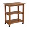 International Concepts Microwave Cart, Medium Oak WC04-185 - alternate 8